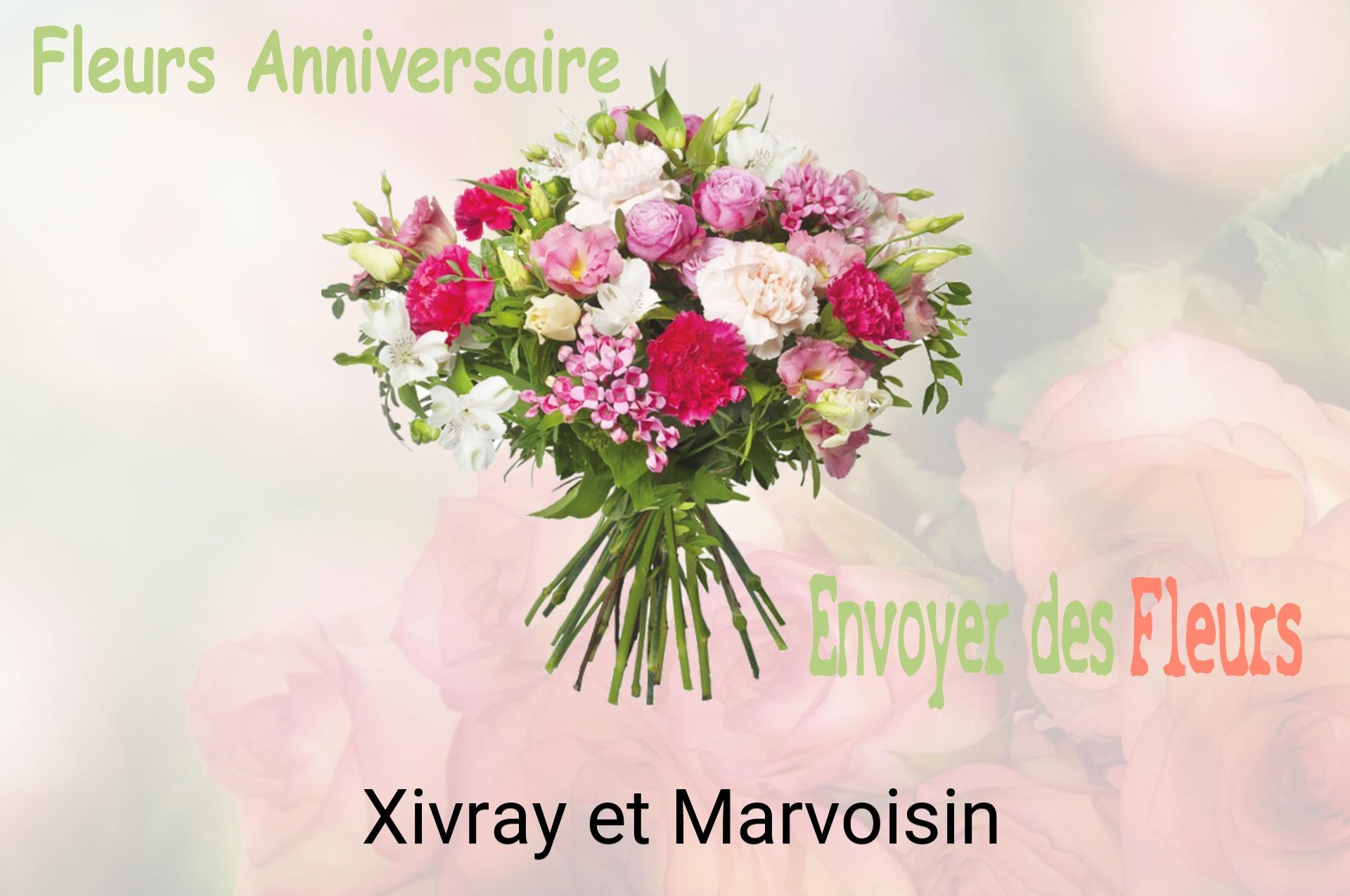 Bouquet de fleurs d’anniversaire livré à Xivray-et-Marvoisin