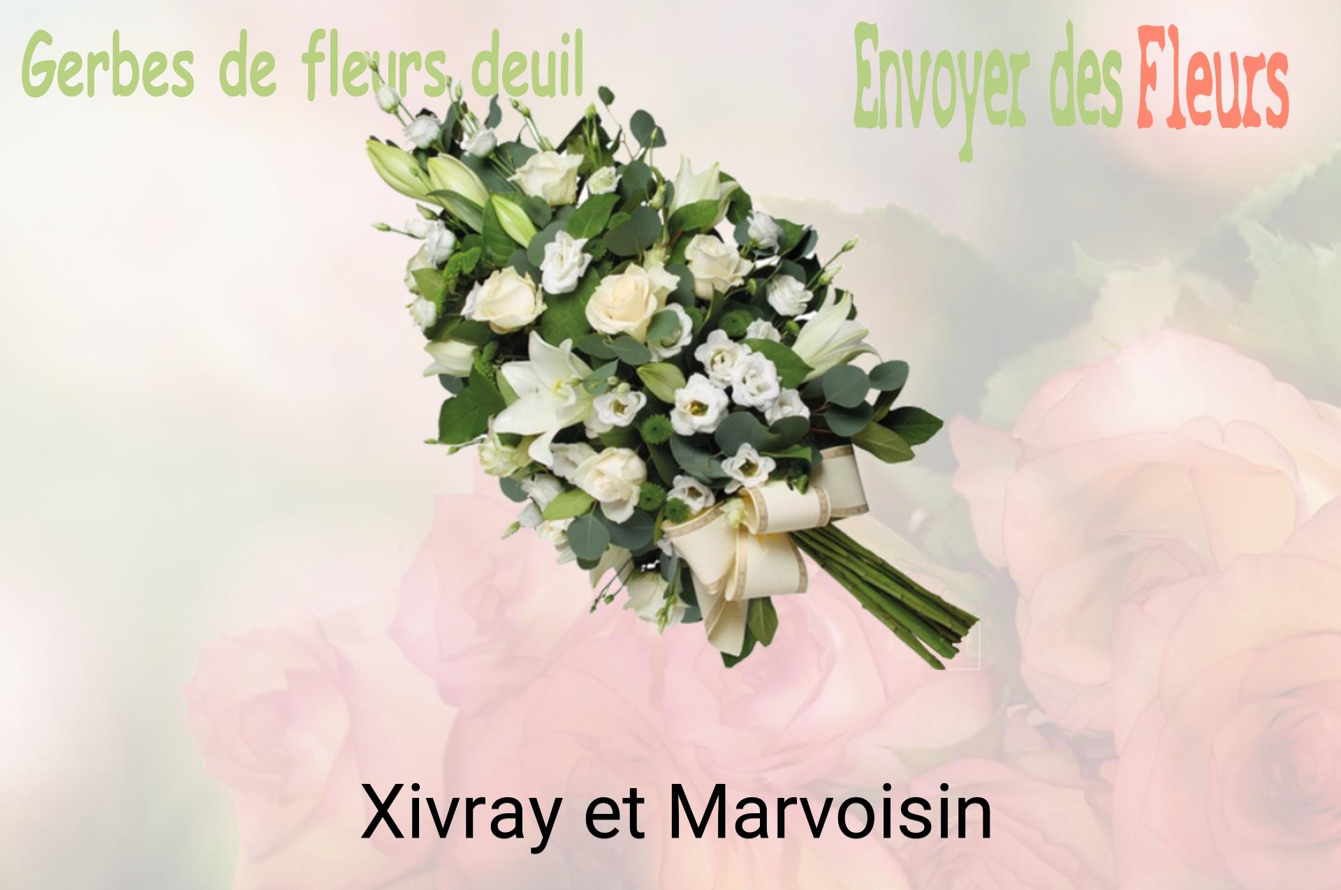 Gerbe de fleurs de deuil livrée à Xivray-et-Marvoisin